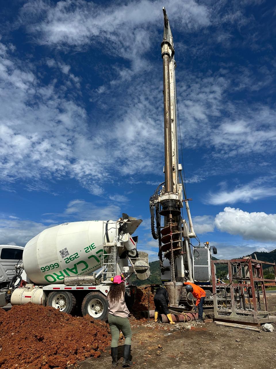 Obra vial ejecutada por M&P Construcciones